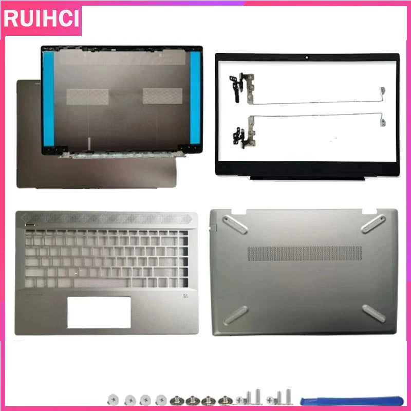 

For Pavilion 14-CE TPN-Q207 Laptop Accessories Case Laptop LCD Back Cover/Front Bezel/Hinges/Palmrest/Bottom Case L19174-001