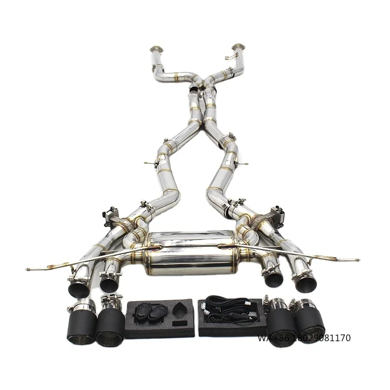 

Выхлопные системы OEM Catback для M3 G80 3.0T 2019-2023: Гоночные выхлопные трубы и глушители из нержавеющей стали 304 с клапанами