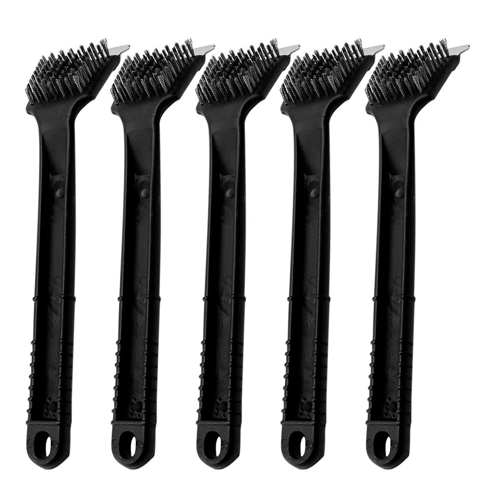 

5pcs Cleaning Long Handle Durable Non-Shedding Bristles Accessories Cleaning Tools Poop Remover Parrot Space-Saving Portable