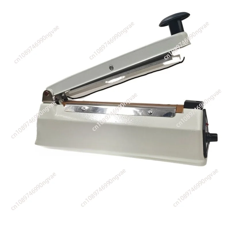 20cm*8mm Manual Metal Case Impulse Sealing Machine Code Sealer Heat Plastic Bag Sealer