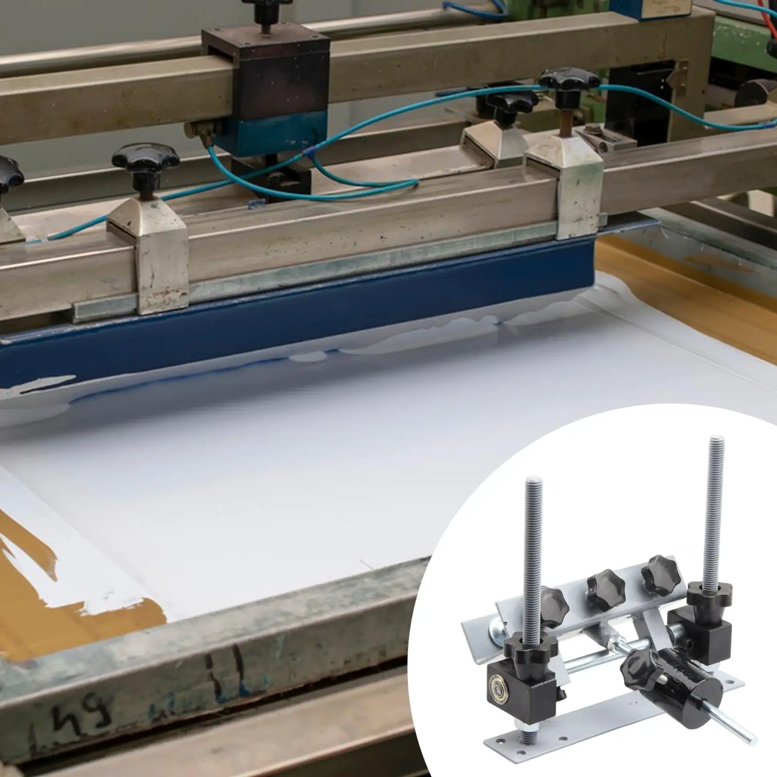 Screen Frame Hinge Clamp DIY Hobby Tool Practical Multi Functional Silk Screen Printing Machine Tool Parts for Starters