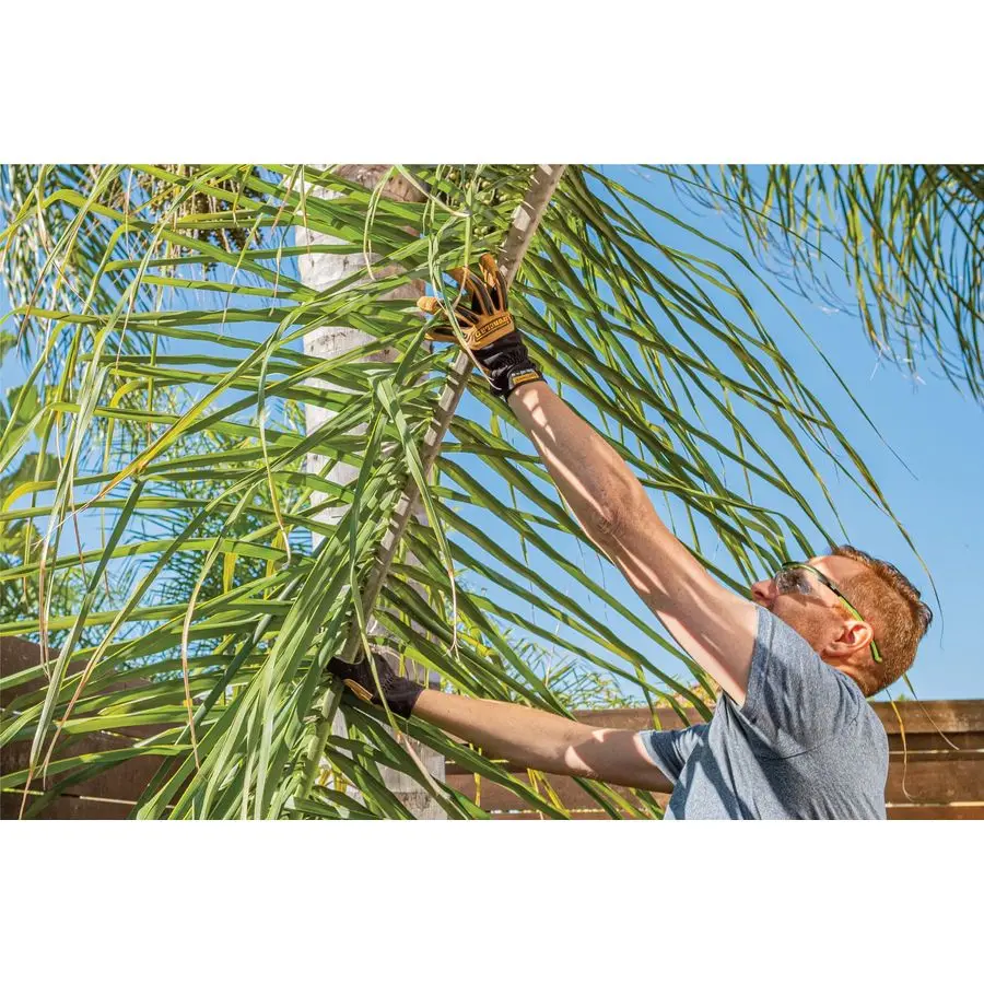 قفازات عمل Ranchworx RWG2، قفاز عمل جلدي ممتاز، مناسب للأداء، متين، قابل للغسل في الغسالة، زوج واحد، RWG203M، بني أسود