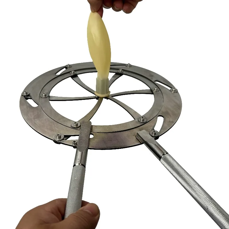 Circular Stainless Steel Balloon Expansion Pliers DIY Balloon Filling Machine for Wedding Party Bithday Gift Home Decoration