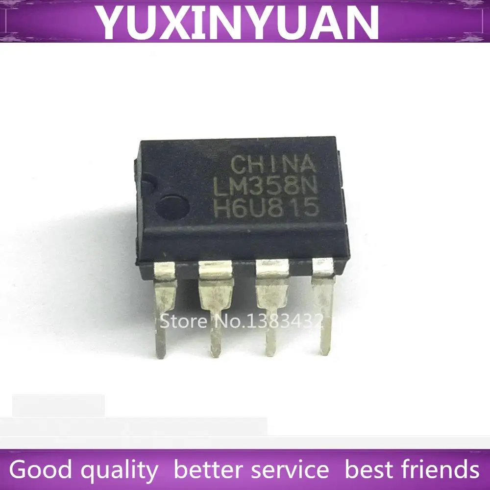 20PCS LM358N LM358 DIP 50pcs YUXINYUAN  Integrated IC IN STOCK