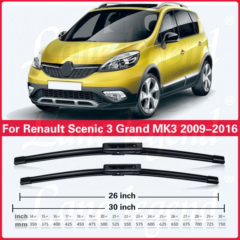 For Renault Scenic 3 Grand MK3 2009 - 2016 30\