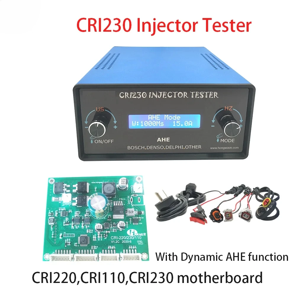 

CRI220 CRI230 Injector Test Electromagnetic Common Rail Injector Repair Tool Tester for BOSCH DENSO DELPHI CAT
