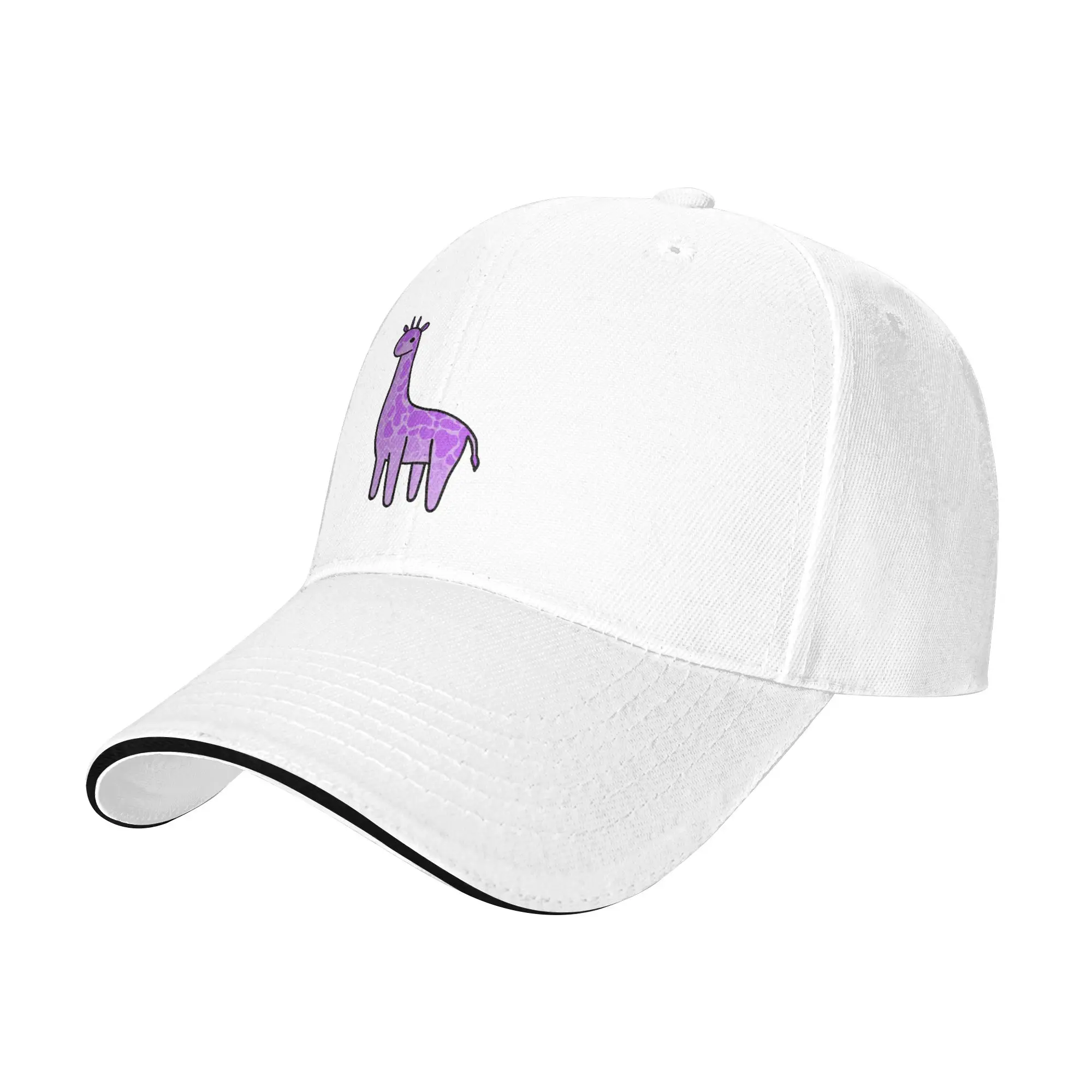 Purple Giraffe Gift For Children Men Women A Baseball Cap Hat