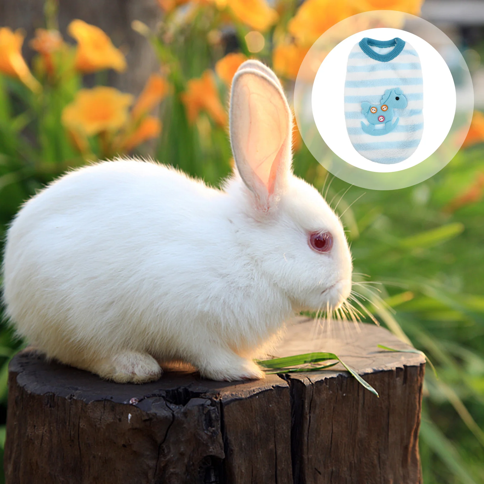 

Rabbit Clothing Winter Warm Vest Lightweight Comfortable Fit for Bunny Ferret Squirrel Adorable Pet Outfit Fashion Gear