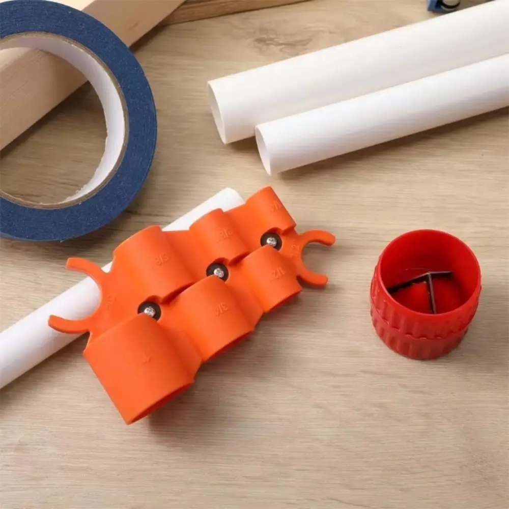 

Multifuntional Smooth Pipe Deburring Tool Versatile Solid Precisions Depth Gauge Efficient Repairs Pipe Reamer Plumbing Tool