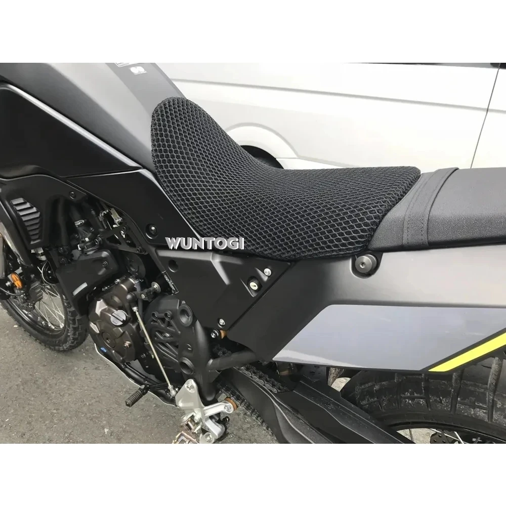 Tenere 700 T7 T700 Motorcycle Seat Cover Seat Protect Cushion 3D Honeycomb Mesh Seat Cushion For Yamaha TENERE 700 2019-2021