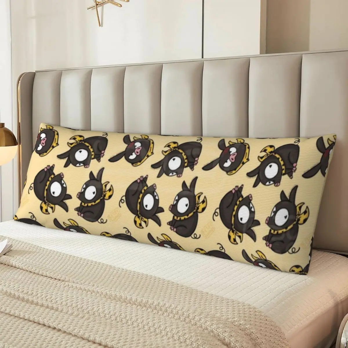 P-chan Ryoga Lost Pig Ranma 1/2 مغامرة كوميديا مستطيل المخدة غطاء الوسادة البوليستر ديكور غرفة نوم رمي وسادة