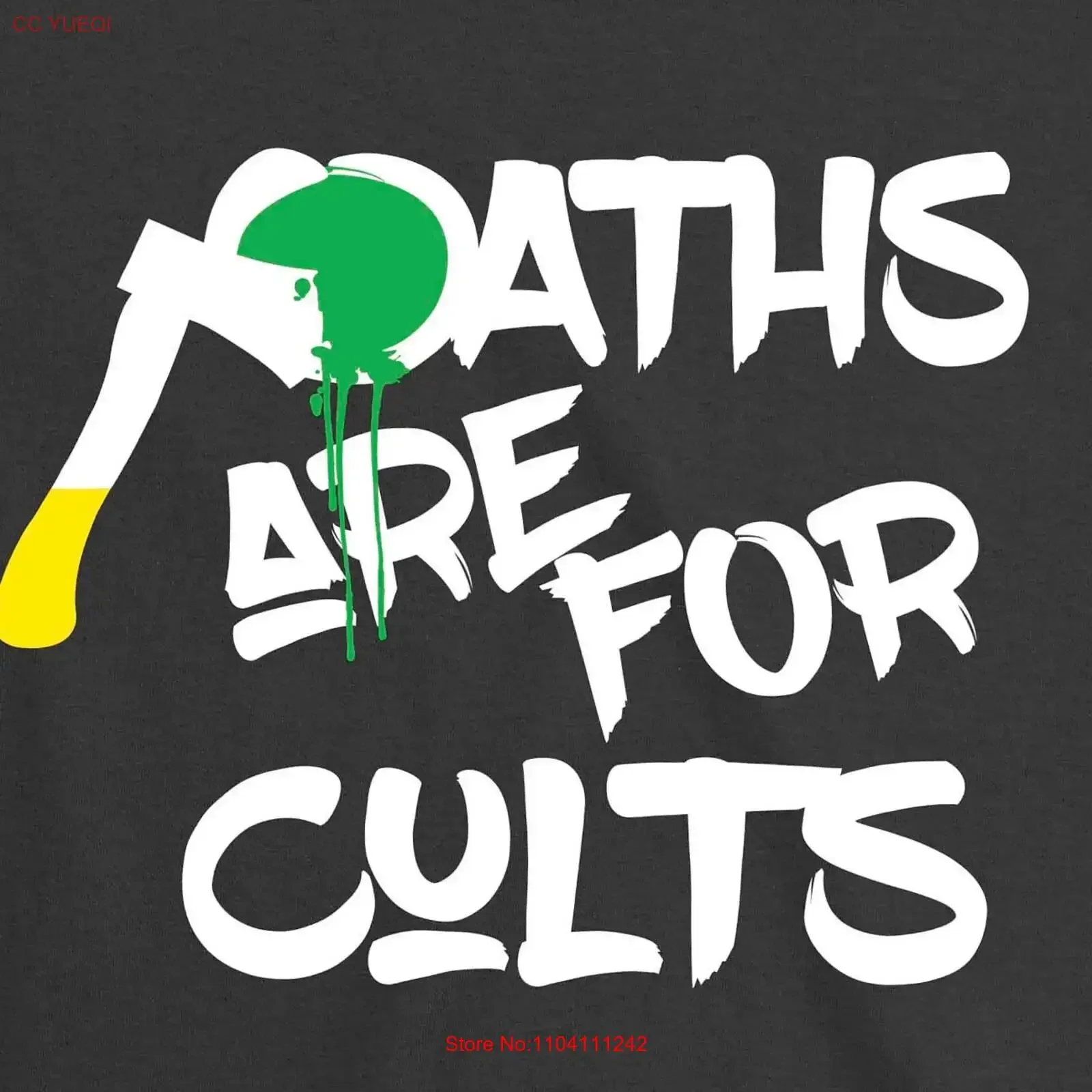 Oaths Are For Cults…
