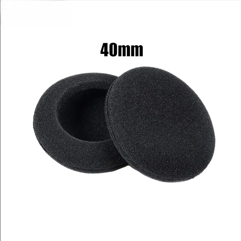 10Pcs Foam Replacement Ear Tips Sponge Earplug Covers, Multi Sizes 35mm 40mm 50mm 55mm 60mm 70mm 75mm Earphone Cushion Pads image 6