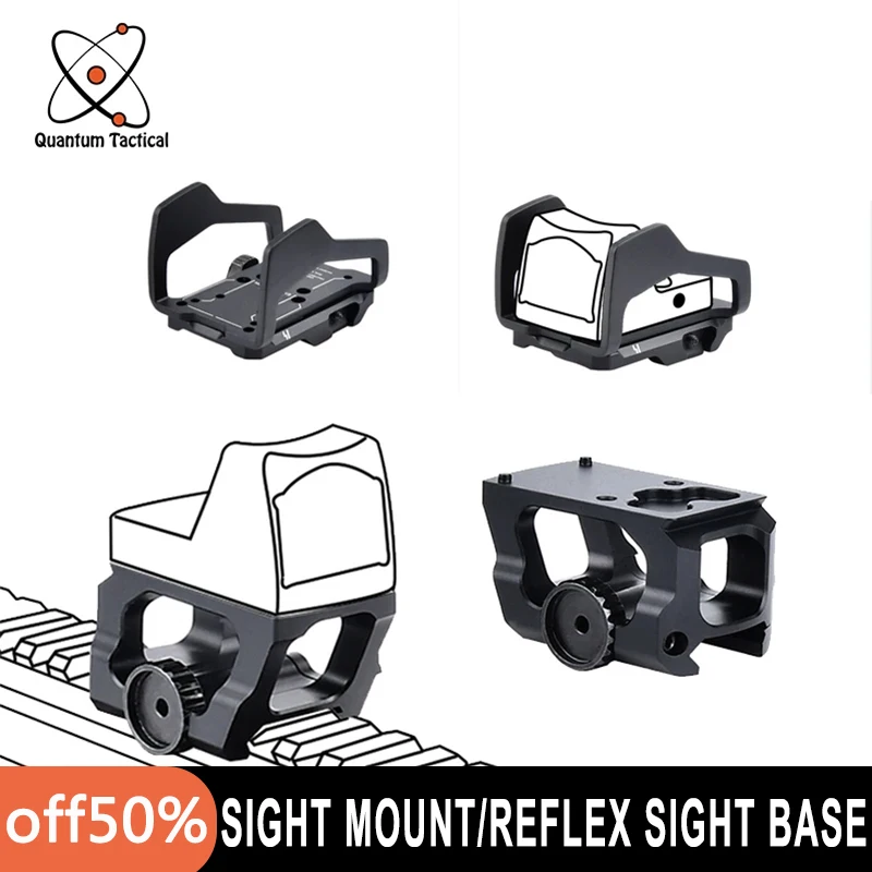 

Tactical Universal REX Red Dot Sight Scope Mount Reflex Sight for Hunting Airdoft fit 20mm Rail Outdoor Hunting Sight Vortex