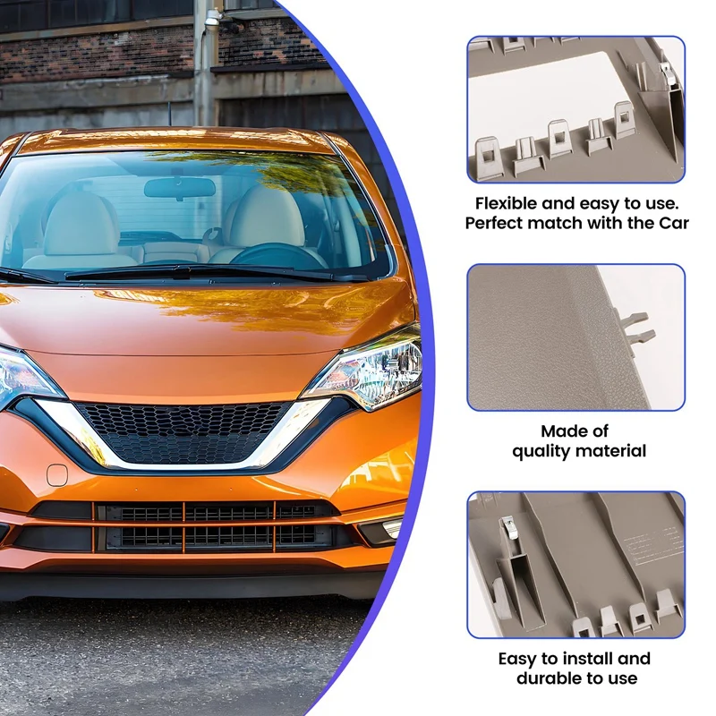 

Car Front Dashboard Top Air Vent Trim Bezel Cover 68414-ED50C 68414-ED50D For Nissan Versa 2007-2012 A/C Vent Cover