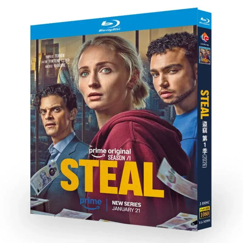 BD Blu-ray High Definition American Drama Theft Season 1 Haven Steal 2 Disc Box Set
