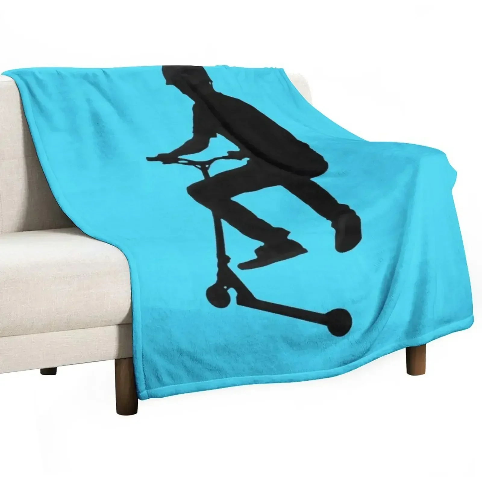 The Landing - Stunt Scooter Throw Blanket Beach Luxury Brand Summer Giant Sofa Bed covers warm winter Blankets
