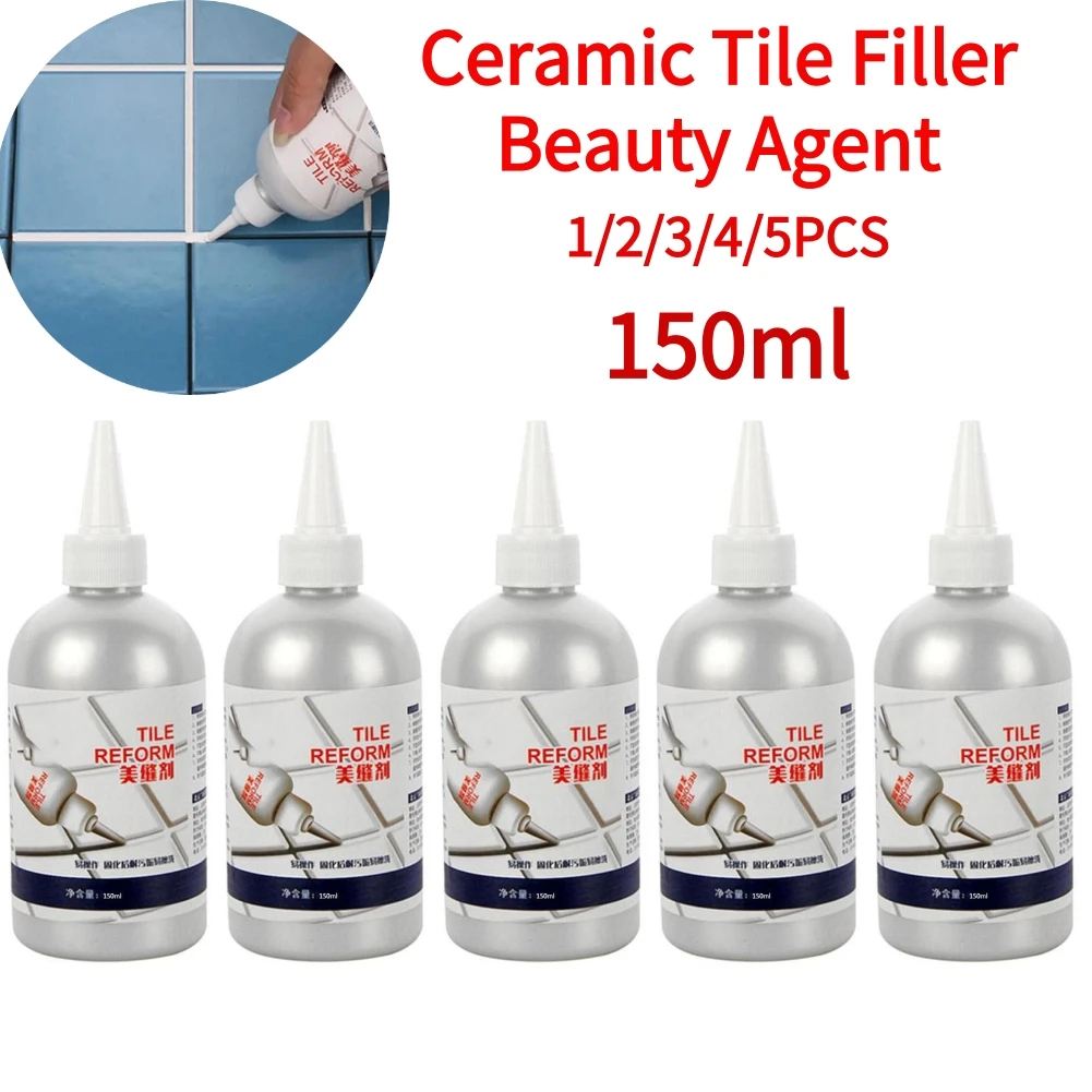 Waterproof Tile Repair Filler Seam Beauty Agent Ceramic Tile Grout Repair Fill Gaps Kitchen Bathroom Specific Mildew Proof