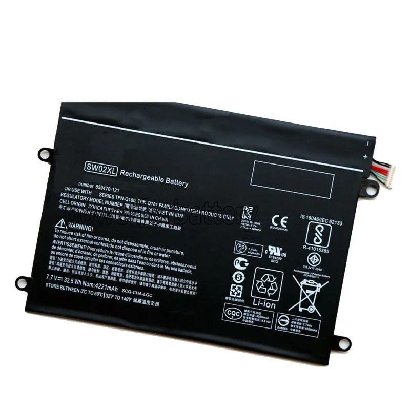 

New SW02XL battery for X2 210 G2 X2 10-P018WM 10-P HSTNN-IB7N 889517-855-