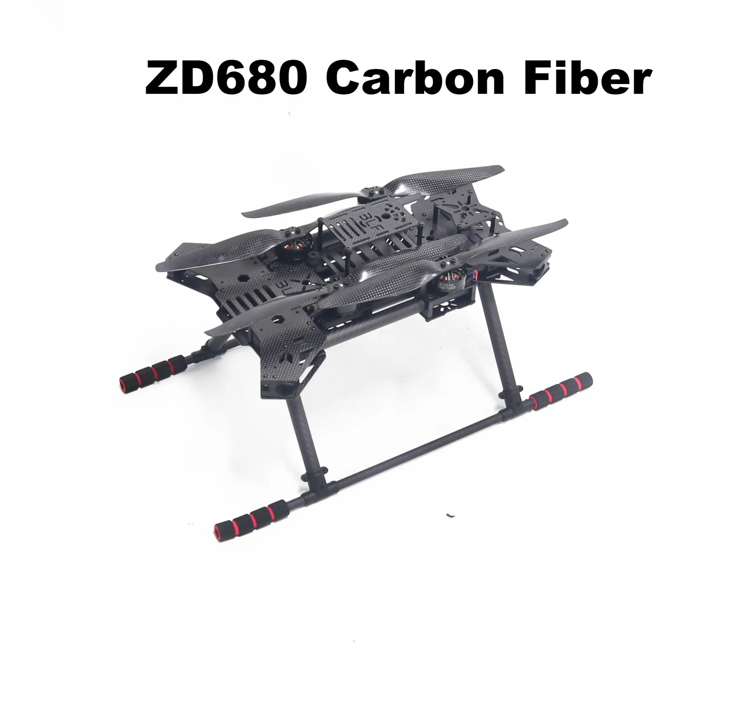 НОВЫЙ ZD680 PIXHAWK2.4.8 M9N, полностью углеродное волокно, шестиротор, складной рычаг, комплект рамы для гексакоптера для вертолета с несъемным шасси