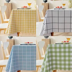 Waterproof Tablecloth Oil-proof and Washable Pvc Table Mat Decorative Home End Table Cloth