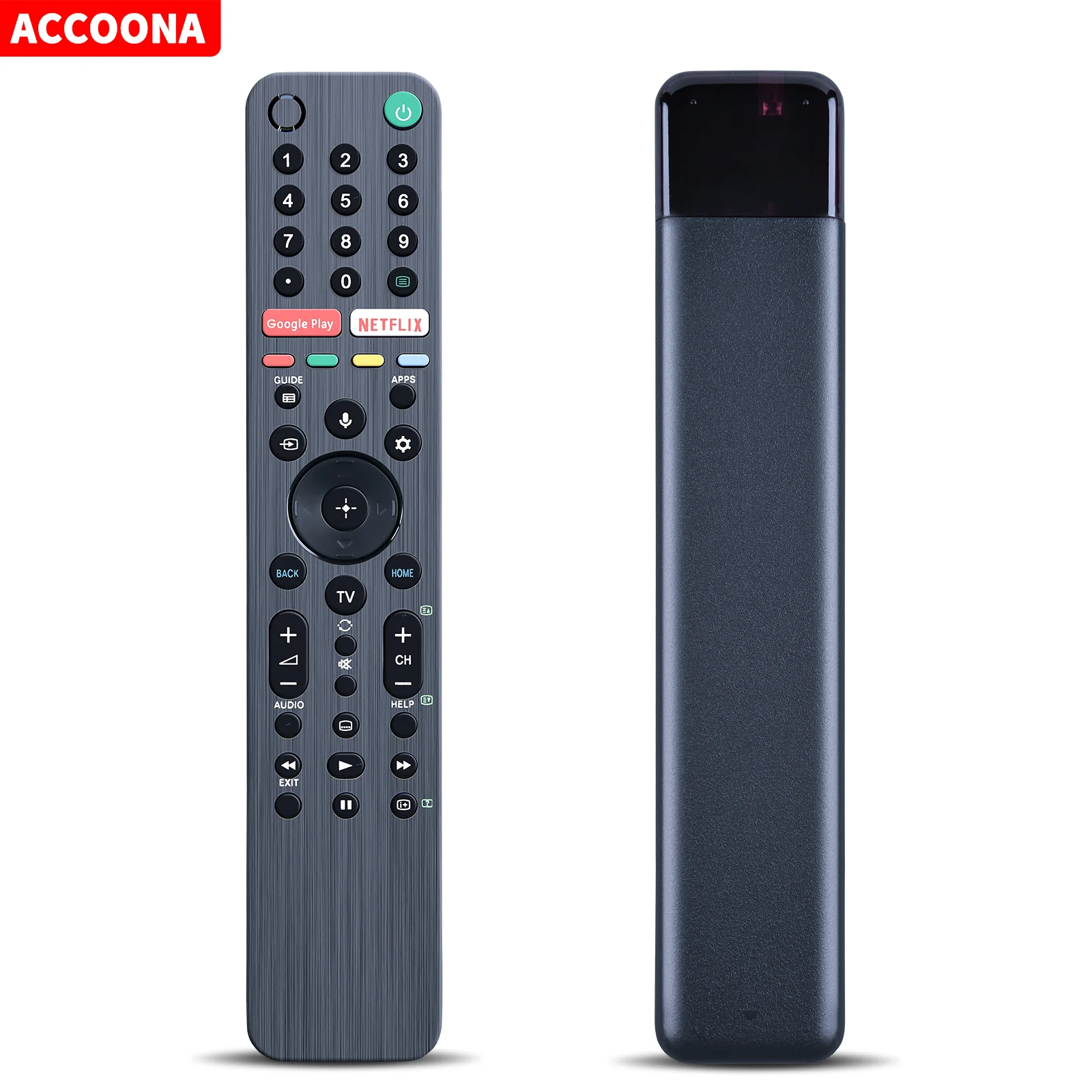 

RMF-TX500P NEW Remote With Voice Control Netflix Google Play Use For SONY 4K UHD Android Bravia TV XG95/AG9 Series X85G Series