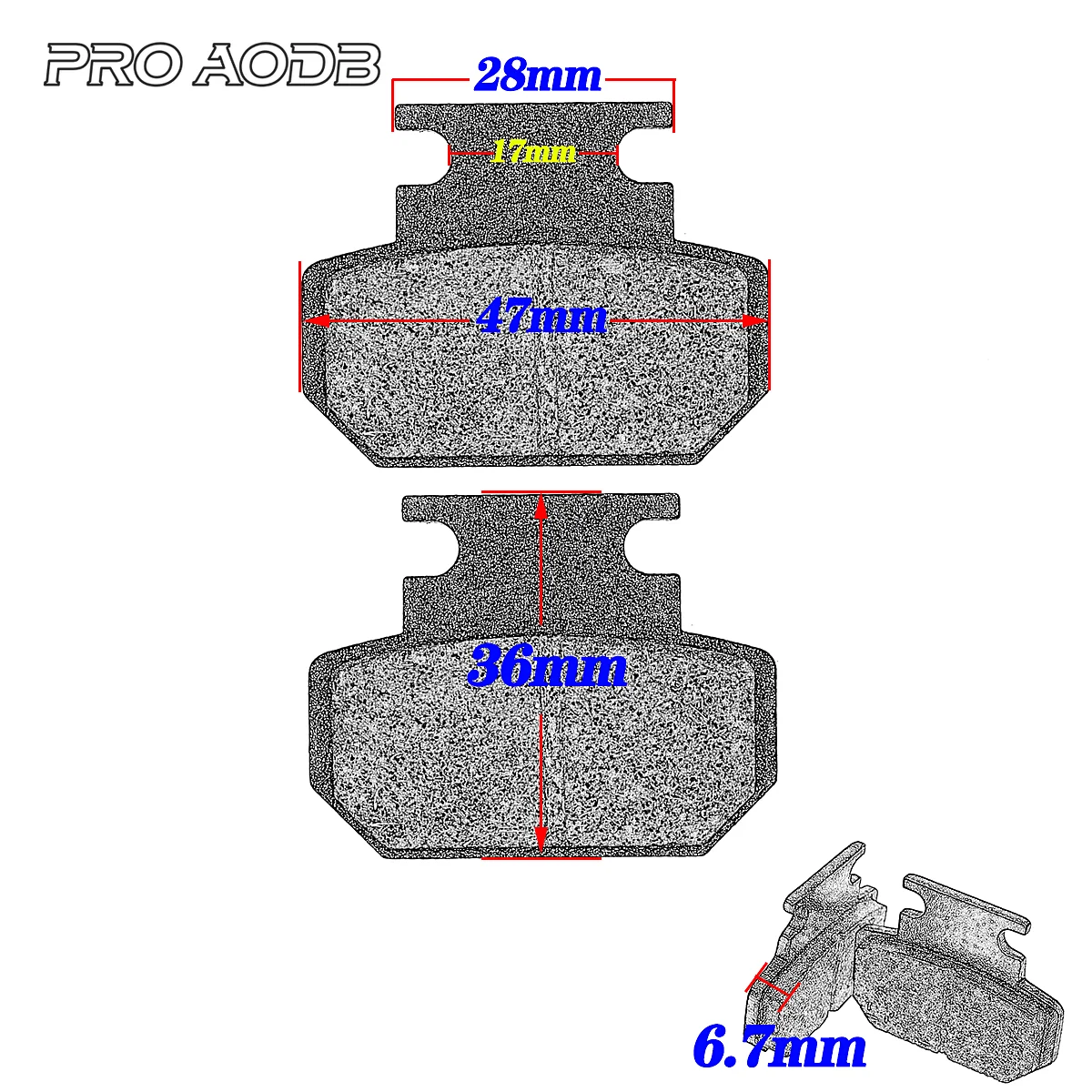 Brake Pad Of Citycoco Electric Bike Electric Scooter Chinese Halei Scooter Spare Parts Front And Rear Brake Pad Brake Caliper