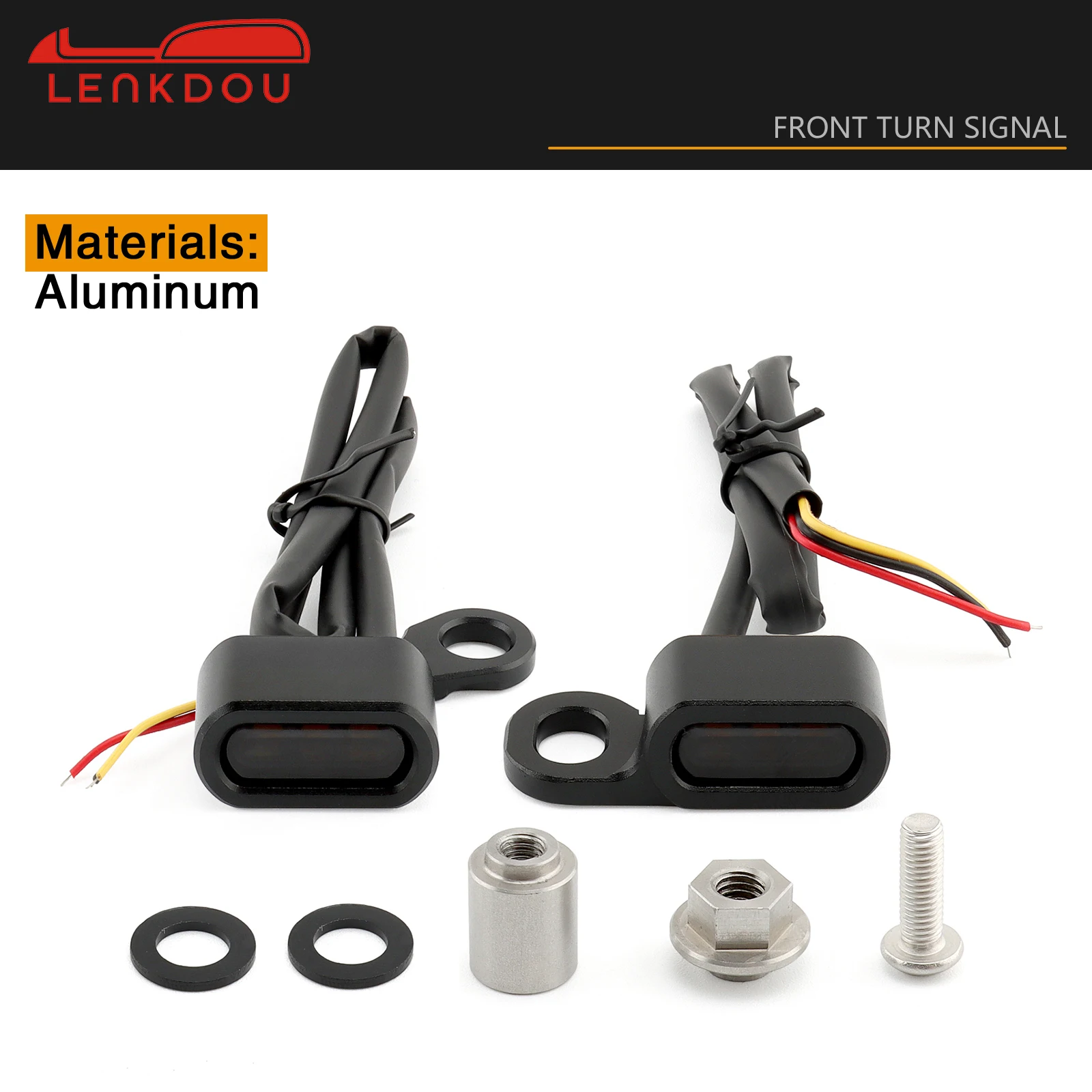 Mini LED Front Turn Signals Blinker Running Light For Harley Sportster S 1250 RH1250S 2021-2024 Moto Accessories CNC Aluminum