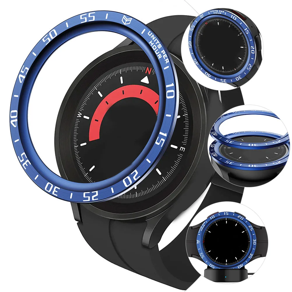 

Metal Scale Bezel Insert Watch Ring Smartwatch Fashion Replacements Accessories Stainless Steel