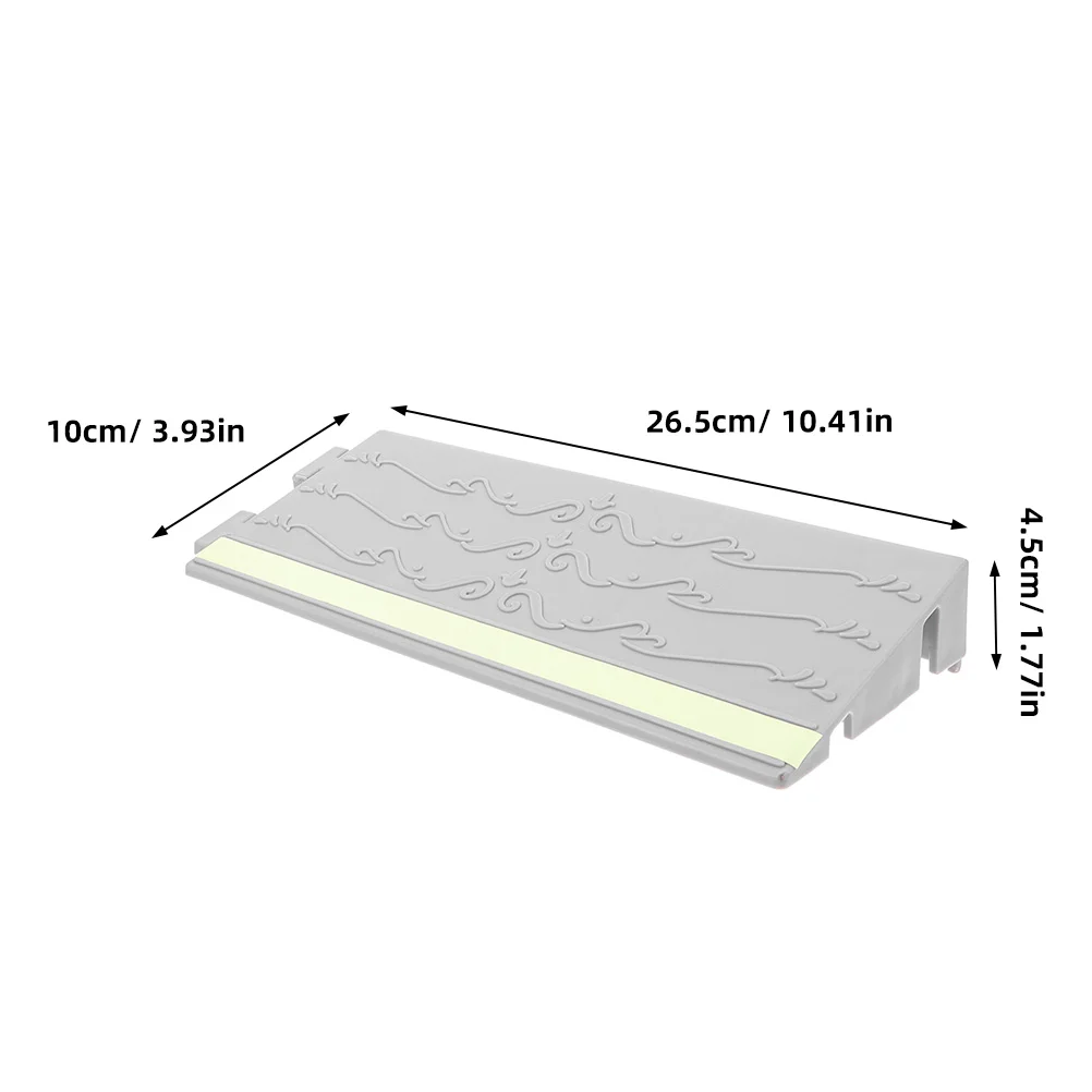 Plastic Threshold Ramp Sweeping Robot Threshold Ramp Indoor Entry Ramp Pad for Steps