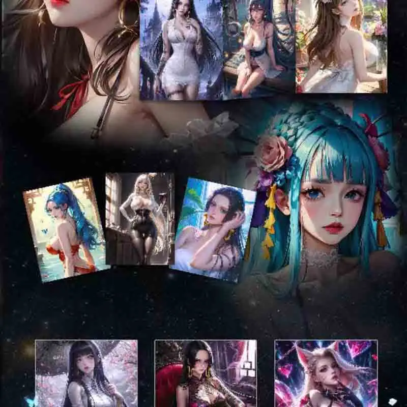 Wholesales Goddess Story Collection Card Limited Edition A6 Card Booster Box Seduction Beautiful Color Trading Card