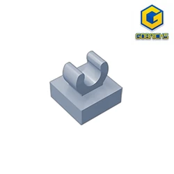 Gobricks-Juego de bloques de construcción para niños y adultos, juguete de construcción con ladrillos de Clip con bordes redondeados, montaje de bricolaje, modelo de regalo, 10 piezas, 12825 piezas, 1x1, 2555