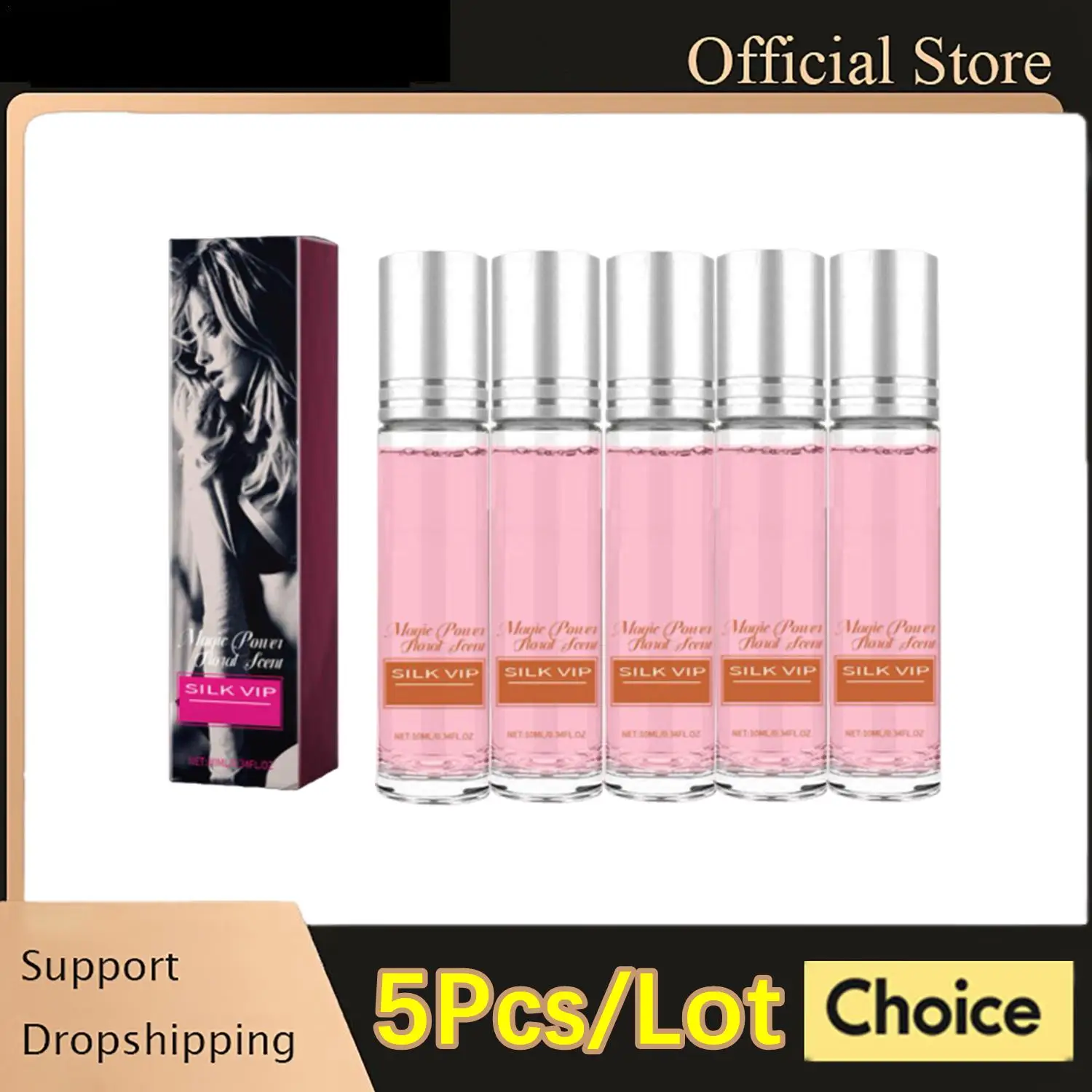 

5Pcs/Lot Perfume Pheromone Charming Floral Perfume For Men And Women Long Acting Perfume Oil Body Essential Oil Perfume