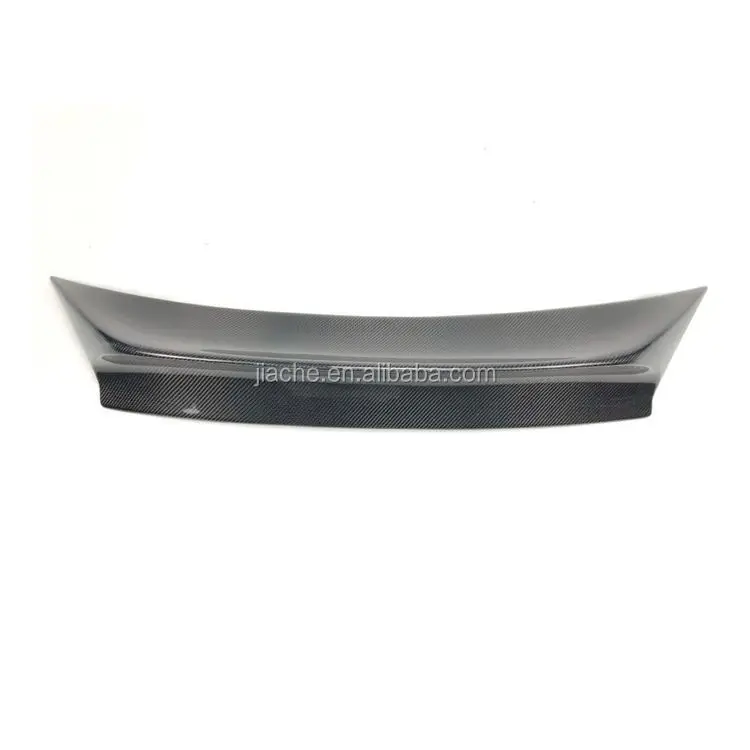 Sayap Spoiler Bagasi Belakang Mobil Serat Karbon untuk Porsche Panamera S 970.1 2009-2013 Stiker Trim Boot FRP Gaya VRT