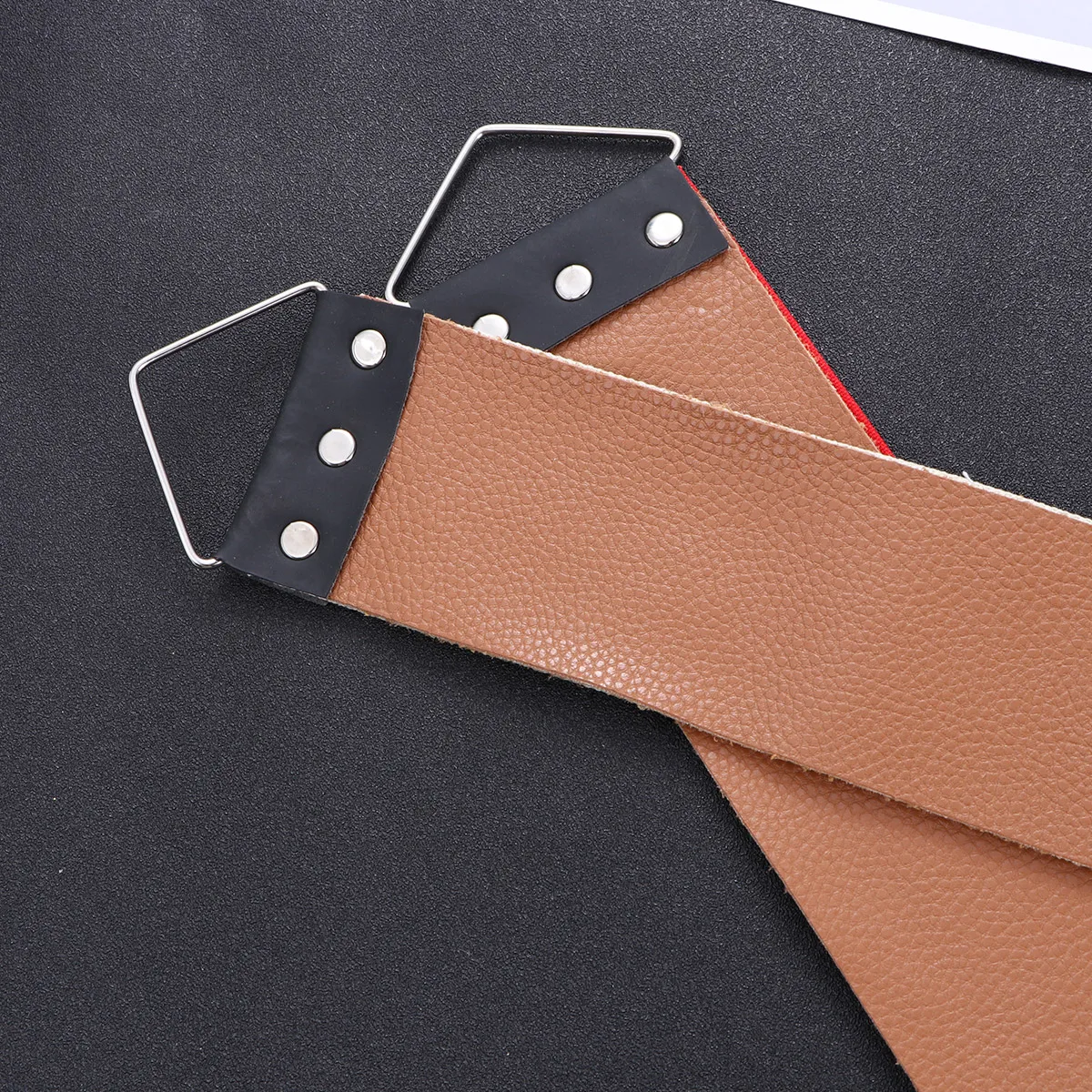 2PCS Razor Strop Strop Sharpening Cloth Practical Long Lasting Durable Barber Shop Home Use