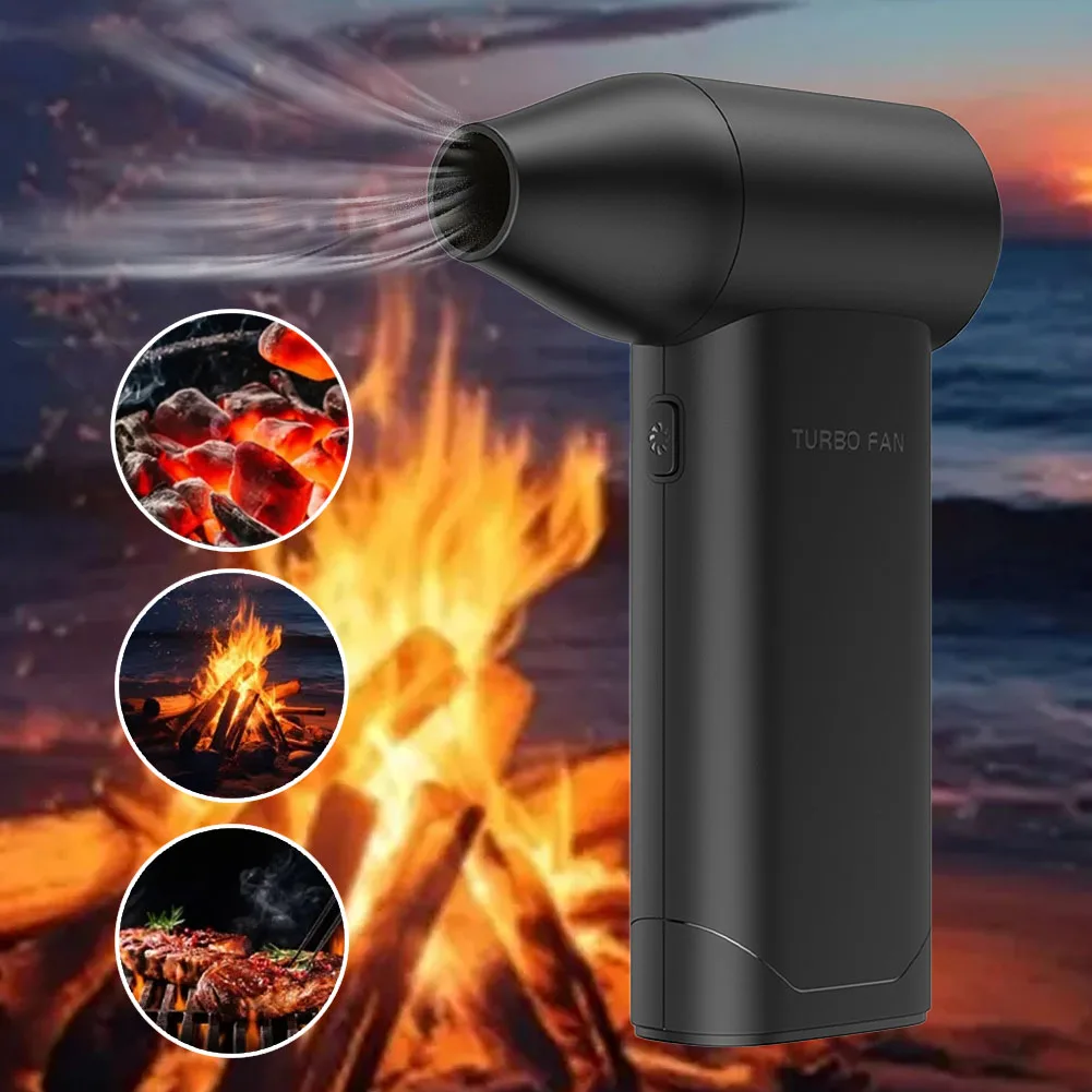 130000RPM Electric Jet Blower Violent Turbofan 52m/s Airflow Brushless Motor For Car Computer Keyboard Camera Cleaning Tool