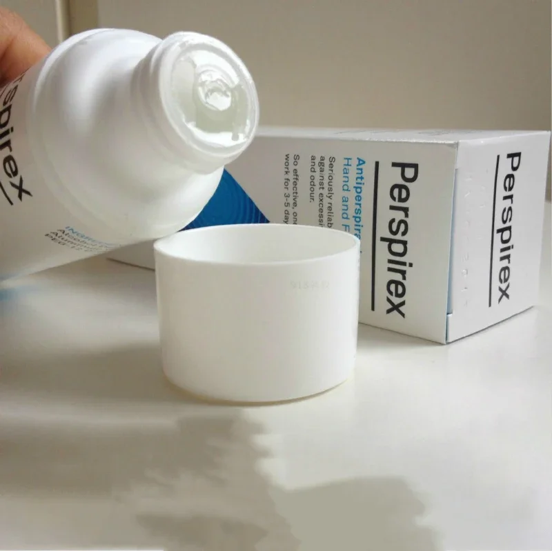 Loción antitranspirante original para manos y pies Perspirex de 100 ml hecha en Dinamarca