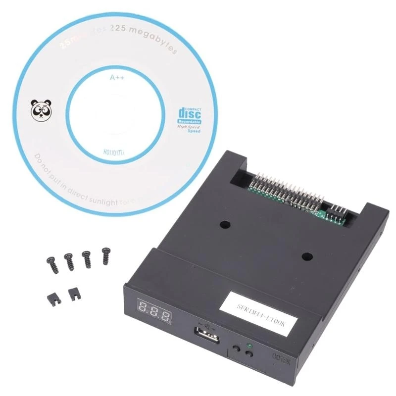  USB Floppy Disk Reader Drive 3.5in Internal Portable 1.44MB FDD Diskette Drive