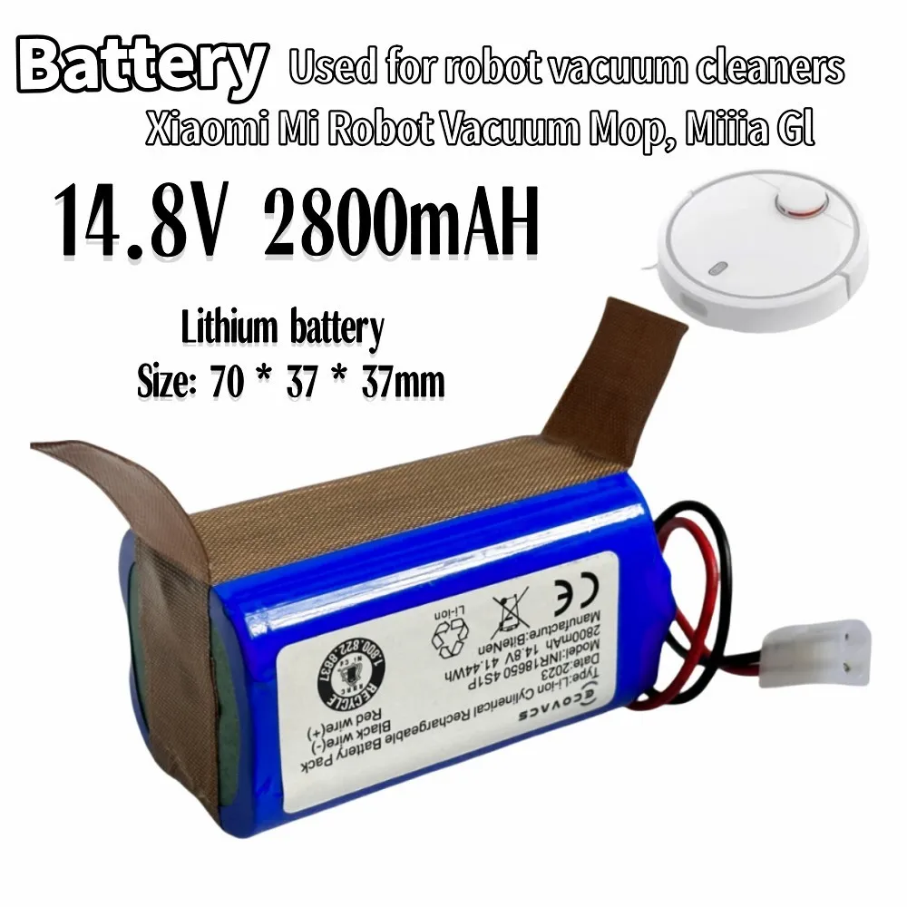 14.8V RS-RT 900866 Rowenta Tefal Explorer Series 20 40 60 Essential (SKV4136GL) Mijia G1 (MJSTG1) Bateria litowo-jonowa do maszyn Xiaomi