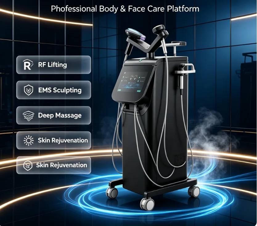 2026 Newest Deep 8 Machine Body Contouring Acne Scars Wrinkle Remover Cellulite Removal Anti Wrinkle Machine
