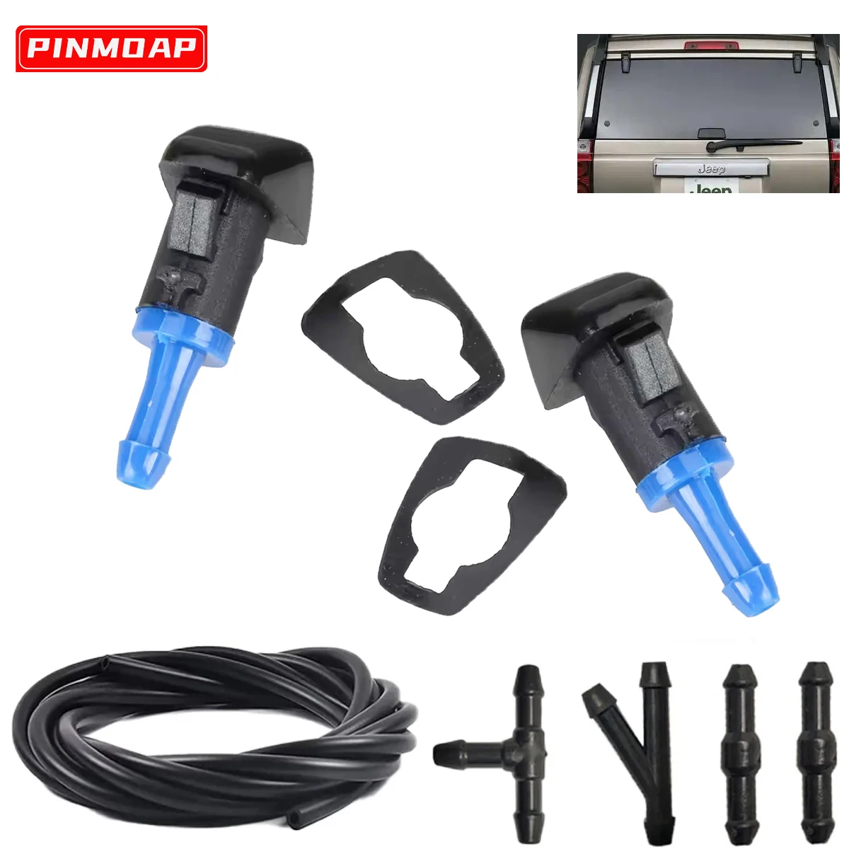 Plastic Front Windshield Washer Jet Nozzle 5303834AB For Jeep Patriot Compass 2008 2009 2010