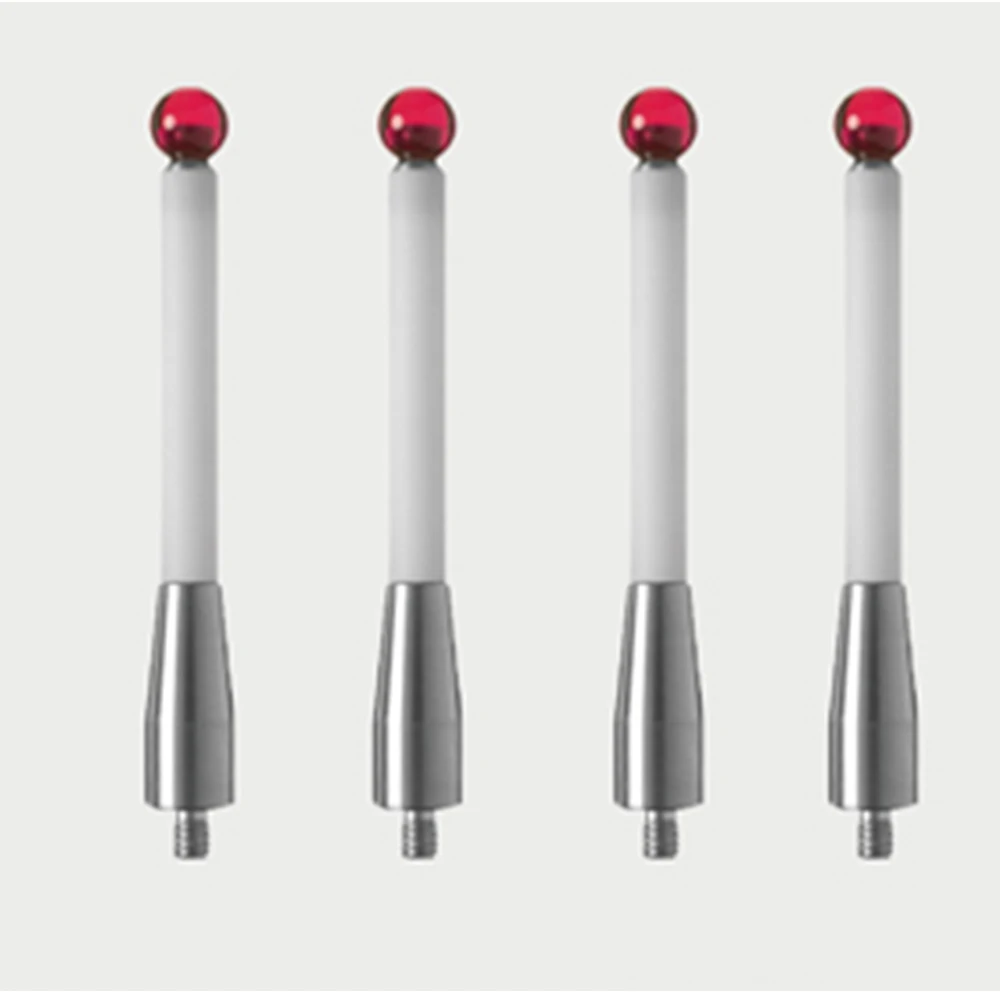 Cnc M4 Three-coordinate Ceramic Rod Stylus Three-dimensional Probe Ruby Head 6.0mm Replaces Renishaw Stylus