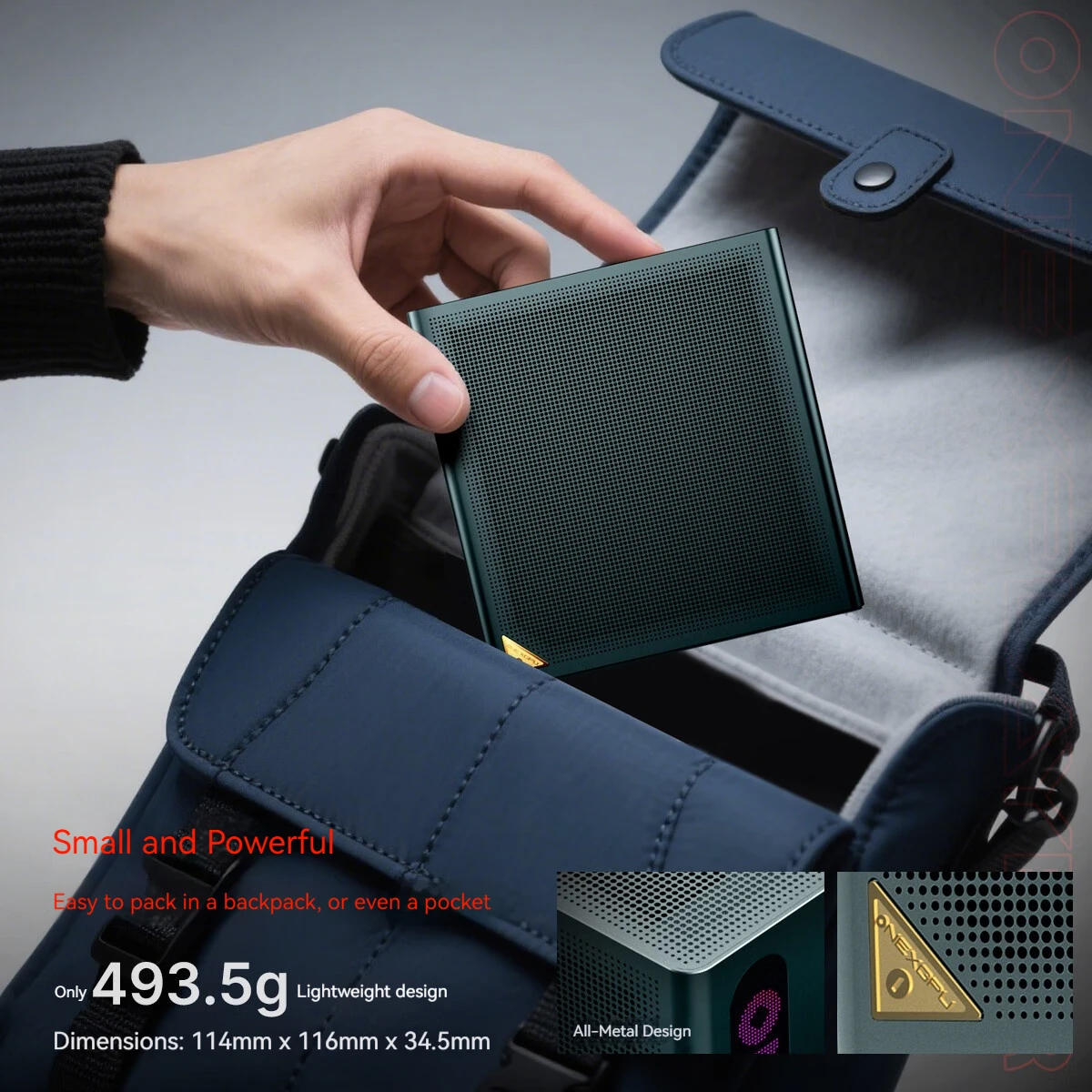 OneXPlayer ONEXGPU Lite EGPU قاعدة الرسومات المحمولة محطات إرساء الرسومات المحمولة OCulink USB5.0 بطاقة الرسومات المستقلة