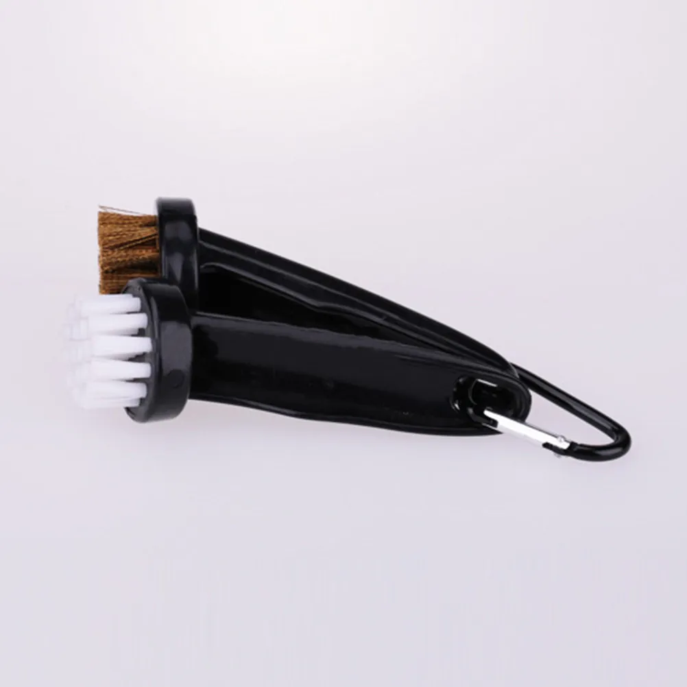 Club Brush Professional Cleaner PP Wire Bristles 10.5x1cm Round Head Brush Golf Club Spike Cleaner for Golf Outings
