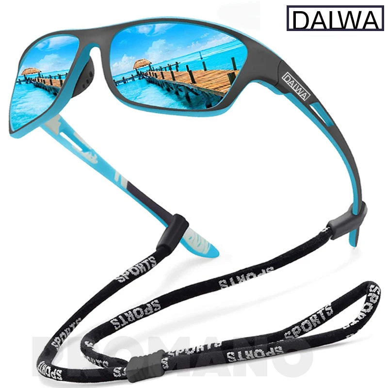 Dalwa Polarized Fishing Sunglasses Men's Driving Shades Male Sun Glasses Hiking Classic UV400 Eyewear