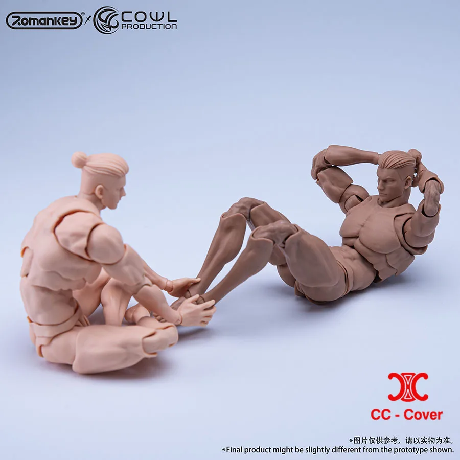 

Romankey X COWL 1/12 Super Flexible Male Joint Body 16.5cm Soldier Muscle Strong Articulated Action Figure Body Doll Toys