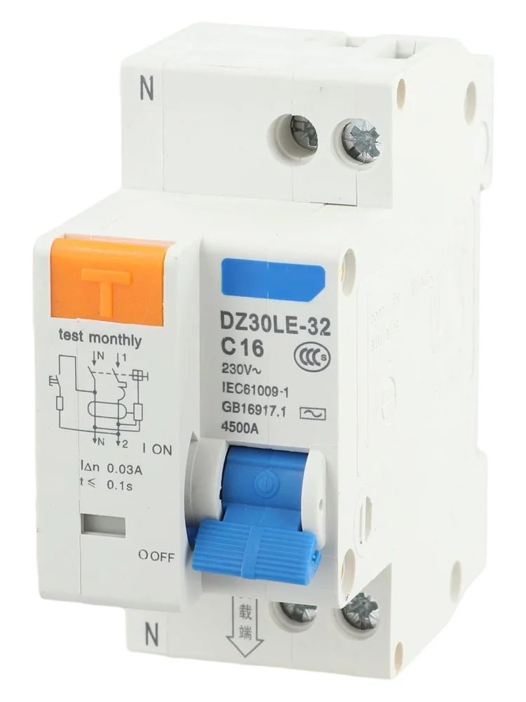 36*79*74mm Leakage Protector Advanced Leakage Protection Clear Visual Indicator For Electrical Protection For Electrical Systems