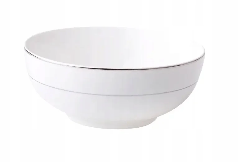 Saladier Ambition rond en porcelaine blanc 16 cm