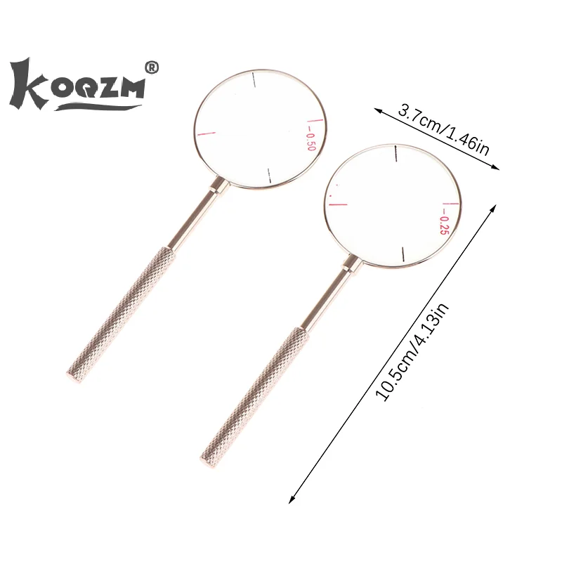 0.25/0.50 รอบOptical Crossกระบอกเลนส์เครื่องมือOptical Instruments Ophthalmicเลนส์แบบพกพากระบอกDiopters