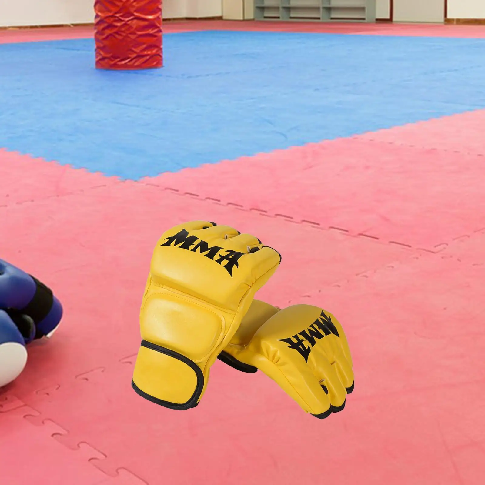 Adjustable Boxing Training Mitts for Kickboxing Muay Thai Karate with Breathable Hollow Palm for Gym Workout and Exercise